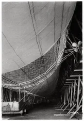 Luchtschip LZ1 Graf Zeppelin in aanbouw, 1899 1933