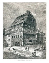 Huis van Albrecht Dürer, Neurenberg, Duitsland