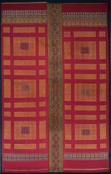 Zijden gordijn van het Alhambra Paleis, midden 1300s