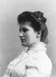 Alma Schindler, Oostenrijkse socialite en componist, c1900
