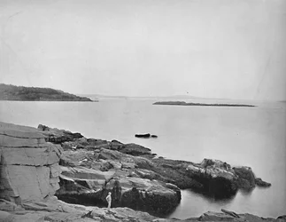 Langs de kust, Bar Harbor, Maine, ca. 1897
