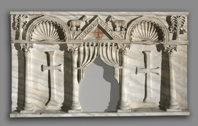 Altaarfront, ca. 540-600