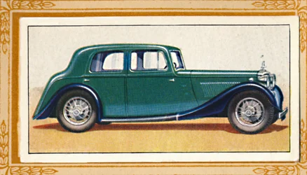 Alvis Silver Eagle Saloon, ca. 1936