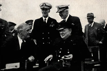 Amerikaanse president en Britse premier, 14 augustus 1941, 1945