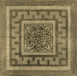 Oude Romeinse bestrating gevonden in Threadneedle Street, 1841, 1897
