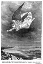 En ik zag een andere engel vliegen in het midden van de hemel...