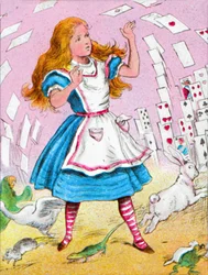 En toen steeg de hele roedel op in de lucht, ca. 1900
