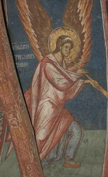 Engel met trompet, ca. 1350