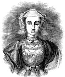 Anna van Kleef 1515-1557, vierde vrouw van Hendrik VIII van Engeland, 19e eeuw