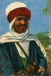 Arabische verkoper