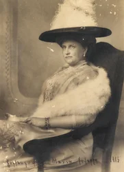 Aartshertogin Maria Josepha van Oostenrijk 1867-1944, prinses van Saksen, 1913