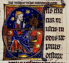 Aristoteles. Uit: Commentarium magnum Averrois in Aristotelis De Anima libros