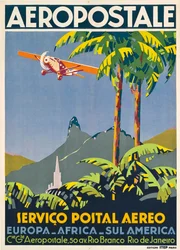 Aéropostale. Rio de Janeiro, ca. 1928-1930