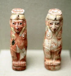 Artefacten Sfinxfiguren uit Turkije, 1800 v.Chr.