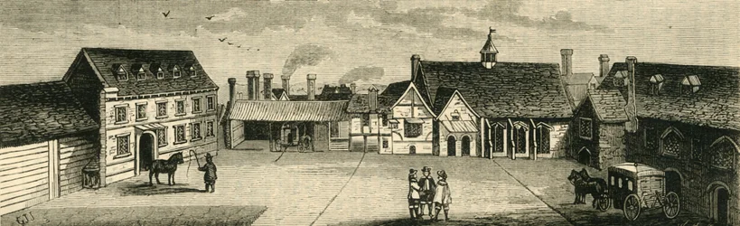 Arundel House naar het noorden, ca. 17e eeuw, 1881