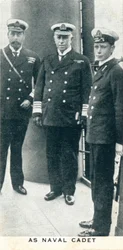 Als Marine Cadet, 1912 1937