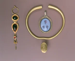 Diverse Griekse en Romeinse sieraden, 4e eeuw v.Chr.-17e eeuw