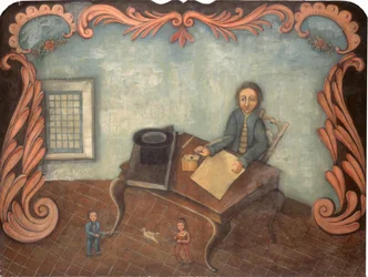 Aan de Schrijftafel