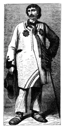 Oostenrijkse boer, ca. 1890