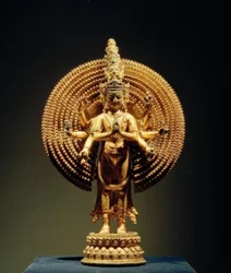 Avalokitesvara / Beeldhouwwerk, 14e eeuw