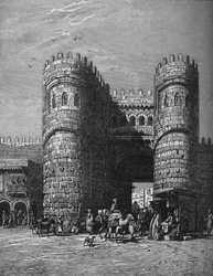 Bab-El-Footoh, een van de poorten van Caïro, 1878, c1882