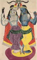 Balarama en Krishna, 1800s