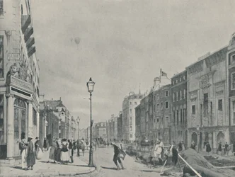 Ballonnen boven Piccadilly, 1842, 1920