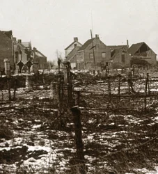 Prikkeldraad, Nieuwkapelle, Vlaanderen, België, c1914-c1918