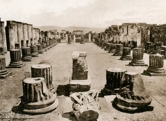 Basiliek, Pompeii, Italië, ca. 1900s