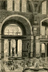 Thermen van Caracalla gerestaureerd, 1890