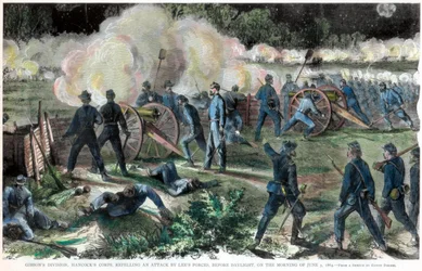 Slag bij Cold Harbor, Virginia, Amerikaanse Burgeroorlog, 3 juni 1864