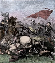 Slag bij Flodden, 1513, c1910