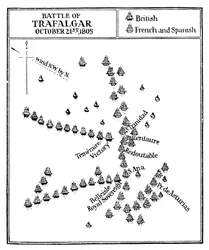 Slag bij Trafalgar, 1805