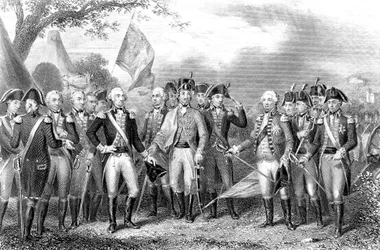 Slag bij Yorktown, Virginia, Amerikaanse Onafhankelijkheidsoorlog, 1781