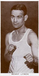 Benny Lynch, Schotse bokser, 1938