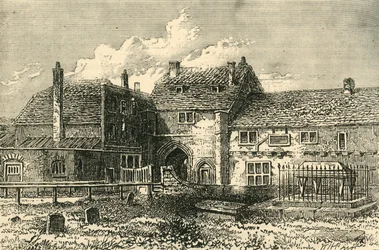 Bermondsey Abbey, 1790, c1878