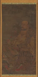 Bhadra, de zesde Luohan, gedateerd 1345