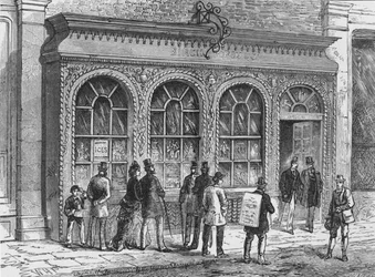 Birchs snoepwinkel, Cornhill, City of London