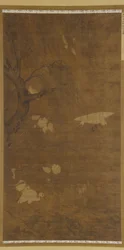 Vogels, wilgenboom en bloemen, Ming-dynastie, 15e-16e eeuw