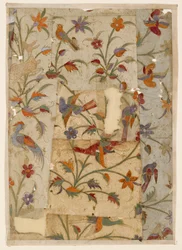 Vogels en bloemen, 17e eeuw