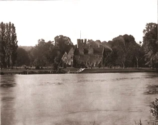 Bisham Abbey, boven Marlow, Berkshire, 1894