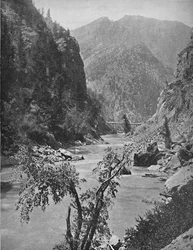 Black Canyon van de Gunnison, Col.