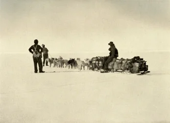 Bluff Depot Party op de Barrière, ca. 1908, 1909