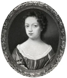 Bridget Cromwell, oudste dochter van Oliver Cromwell, 17e eeuw
