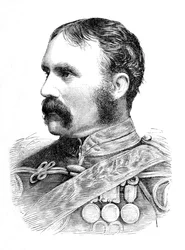 Brigadegeneraal H. F. Brooke, ca. 1880