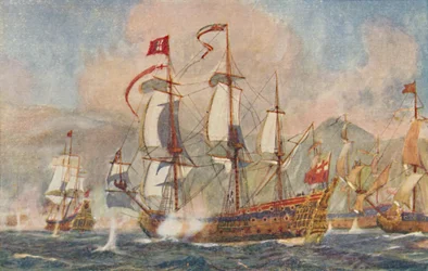 Brits Oorlogsschip uit de 17e Eeuw
