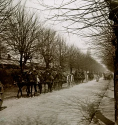 Brits leger, Blérancourt, Noord-Frankrijk, ca. 1914-1918
