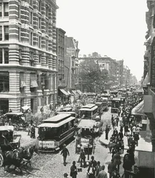 Broadway, New York, VS, 1895