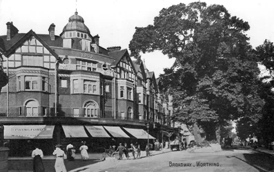 Broadway, Worthing, West Sussex, ca. 1900-1920