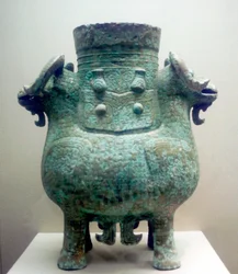 Bronzen ritueel vat, Shang-dynastie, China